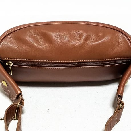 Excellent Vintage Coach Very Rare 0608-233 Waist Pouch Fanny Pack British Tan Glove Tanned Leather