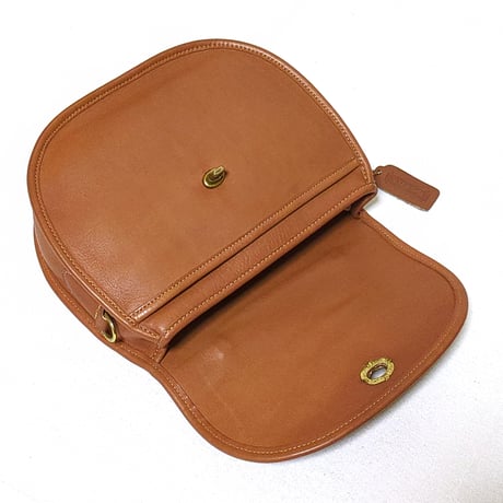 Excellent! Vintage Coach Rare Small Plaza Bag 039-6140 Glove Tanned Leather Crossbody #9860
