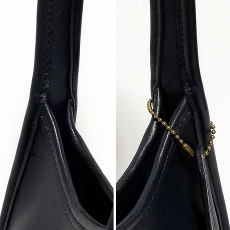 Mint Vintage Coach 9027 Ergo Mini Black Glove Tanned Leather Hobo Purse