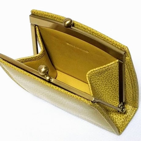Unused!  Vintage Coach Very Rare Kisslock Change Purse Madison Collection Citrus Leather Coin Wallet
