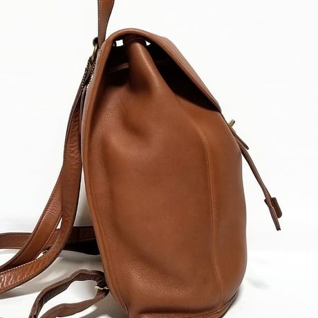 Excellent  Vintage Coach  9943 Classic Backpack Rucksack Brown Glove Tanned Leather Weekender