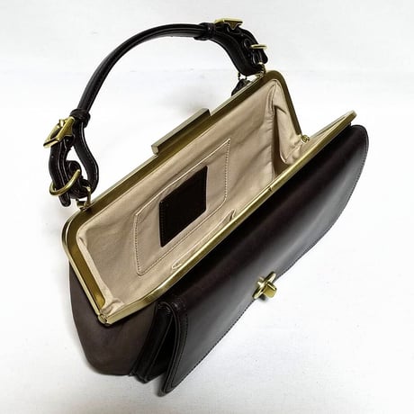 Near Mint!  Vintage Coach Very Rare 25318 Legacy Pin Polished Retro Frame Flap Shoulderbag Handbag