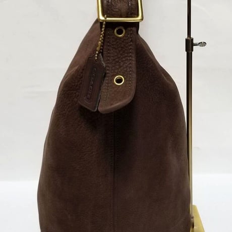 Vintage Coach Rare 4950 XL Duffle Sac Sonoma Collection Brown Nubuc Leather Bucket Bag
