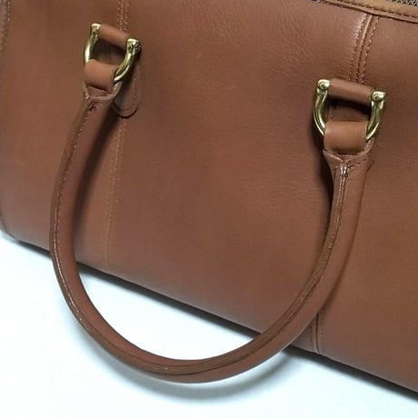 Like New! Vintage Coach Rere 9871 Beaumont Satchel British Tan Glove Tanned Leather Speedo Doctors