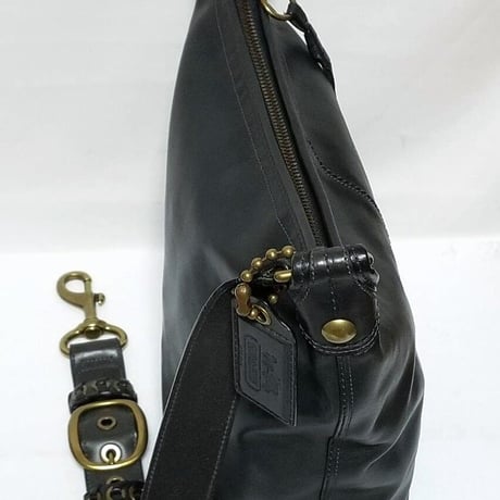 Near Mint!  Vintage Coach 11423 Bleecker Large Duffle Forest Green Glove Tanned Leather Shoulder Bag
