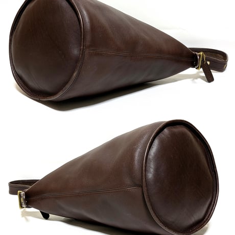 Vintage Coach 9085 XL Duffle Sac Mahogany Glove Tanned Leather Shoulder Bag Very good pre-owned