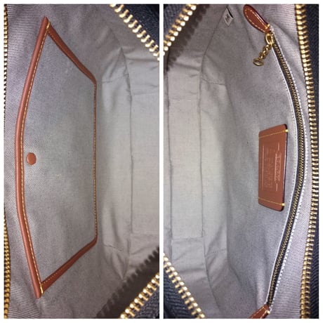 Unused item Coach Rare C2264 Ergo33 Shoulder Bag  Black Glove Tanned Leather Shoulder Bag Pocket Zip