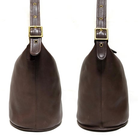 Vintage Coach 9085 XL Duffle Sac Mahogany Glove Tanned Leather Shoulder Bag Very good pre-owned