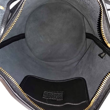 New!  Vintage Coach Rare Ltd Ed.17998 XL Duffle Bag with Brand Tag Black Glove Tanned Leather