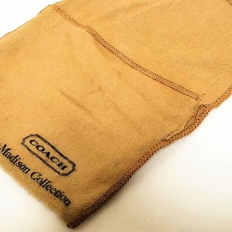 Unused!  Vintage Coach Very Rare Kisslock Change Purse Madison Collection Citrus Leather Coin Wallet