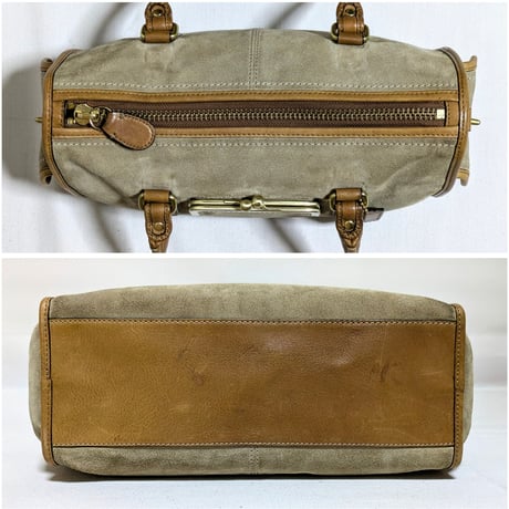 Vintage Coach Very Rare 12811 Bleecker Street Limited Edition legacy suede bag