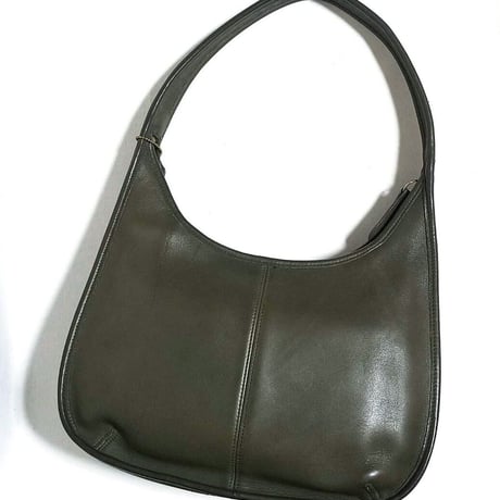 Excellent Vintage Coach 9033 Large Ergo Rere Olive Glove Tanned Leather Shoulder Bag Hobo