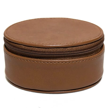 ⭐Set Sales Unused! Vintage Coach Rare Cosmetic Case Large ＆ Jewelry Box Leather Makeup Travel