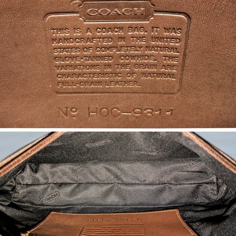 ⭐Set Sales 3 Rare Items!  Vintage Coach ·Very Rare U−Zip Travel Kit ·Skinny Case ·Bleecker Demi