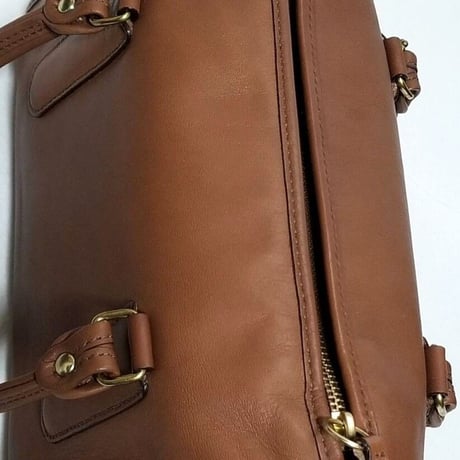 Vintage Coach 17995 Limited Ed. Madison Bag British Tan Glove Tanned Leather Speedy Doctor Great