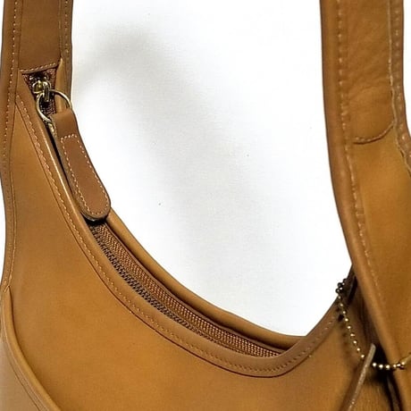 Excellent Vintage Coach 9033 Large Ergo Rere Toffy Glove Tanned Leather Shoulder Bag Hobo