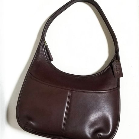 Near Mint Vintage Coach 9033 Large Ergo Shopper Brown Glove Tanned Leather Shoulder Bag