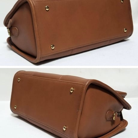 Like New! Vintage Coach Rere 9871 Beaumont Satchel British Tan Glove Tanned Leather Speedo Doctors
