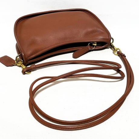 Excellent Vintage Coach 4080 Swinger Small Cocoa Glove Tanned Leather Shoulder Bag Crossbody