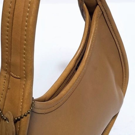 Vintage Coach 9027 Ergo Mini Toffee Glove Tanned Leather Great Pre-owned Condition Hobo Purse