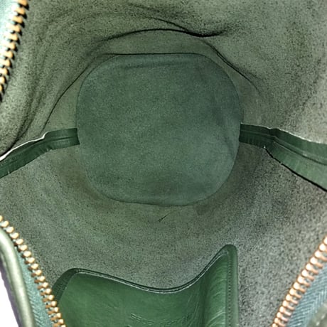 Rare Vintage Coach 9085 XL Duffle Sac Green Glove Tanned Leather Shoulder Bag Great pre-owned