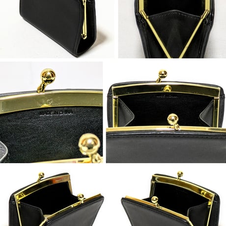 ⭐Set Sales 3 Rare Items! Vintage Coach·Framed Kisslock Coin Purse·U−Zip Travel Kit·Top Handle Pouch
