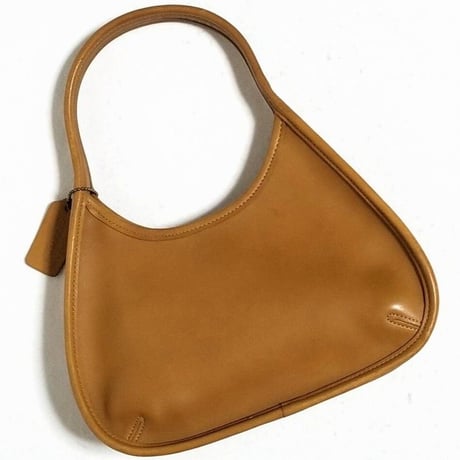Vintage Coach 9027 Ergo Mini Toffee Glove Tanned Leather Great Pre-owned Condition Hobo Purse