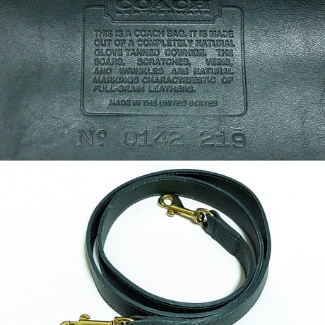 Almost unused! Vintage Coach Rare Hudson Doctors Satchel Glove Tanned Leather Crossbody #4113
