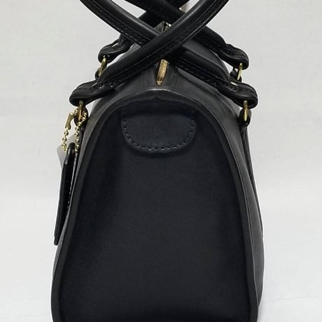 NEW Vintage Coach Rare 17995 Limited Ed. Madison Bag Black Glove Tanned Leather Speedy Doctor Bag