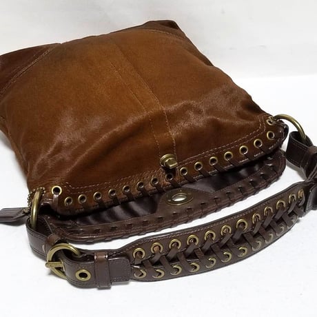 Mint Vintage Coach Very Rere 11003 Ltd Ed. Chelsea Finest Haircalf LG Duffle Tote Shoulder Bag Hobo
