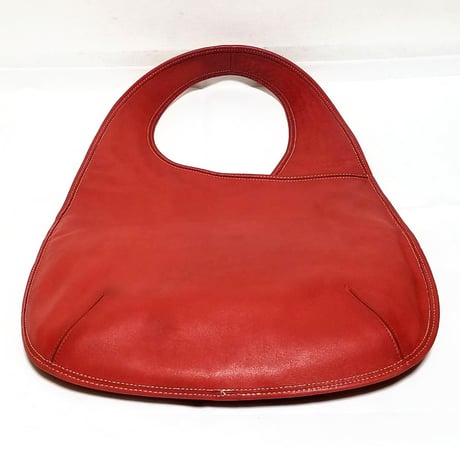 Vintage Coach Very Rare 9074 Reissue Limited Edition Bonnie Cashin Bag Red Leather Shoulder Bag