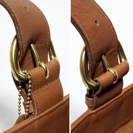 Unused!  Vintage Coach 4082 Soho Waverly Tote British Tan Glove Tanned Leather Bucket Shoulder Bag