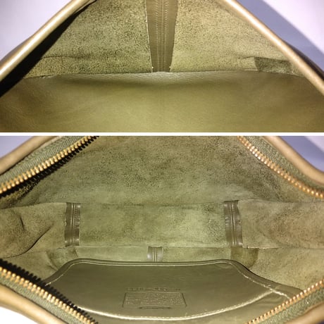 Vintage Coach 9033 Large Ergo Olive Glove Tanned Leather Shoulder Bag Good Pre-owned Condition