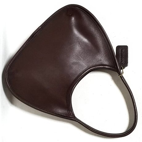 Vintage Coach 9027 Ergo Mini Mahogany Glove Tanned Leather Great Pre-owned Condition Hobo Purse