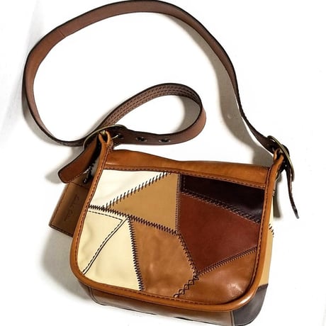 Vintage Coach Rare 11464 Limited 400 Colorblock Patchwork Shoulder Bag Great Pre-owned Condition