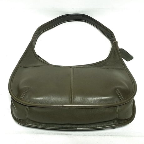Vintage Coach 9033 Large Ergo Olive Glove Tanned Leather Shoulder Bag Good Pre-owned Condition