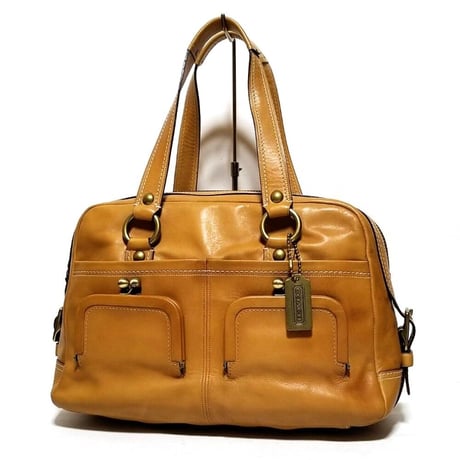 Vintage Coach Very Rare 11158 Ltd Ed. Ellie Satchel Legacy Archive Camel Leather Shoulder Bag