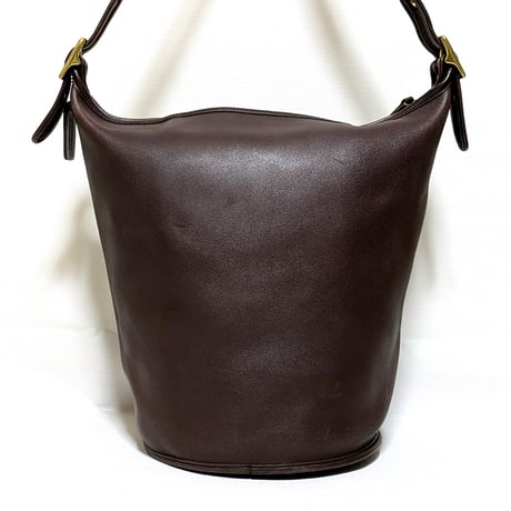 Vintage Coach 9085 XL Duffle Sac Mahogany Glove Tanned Leather Shoulder Bag Very good pre-owned
