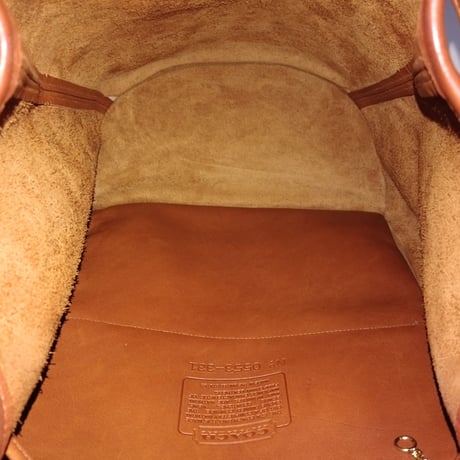 Vintage Coach  Rare Classic Backpack Rucksack Weekender Brown Leather 0553-331 #9943