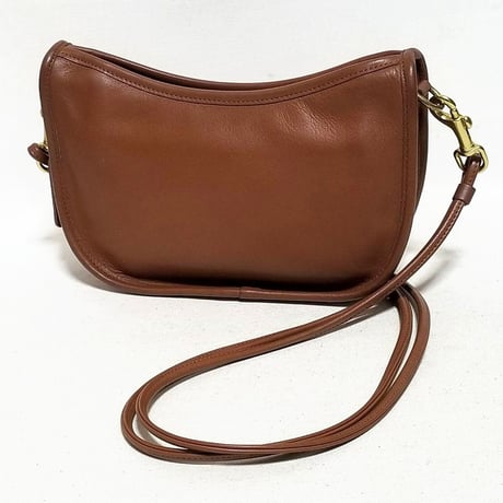 Excellent Vintage Coach 4080 Swinger Small Cocoa Glove Tanned Leather Shoulder Bag Crossbody
