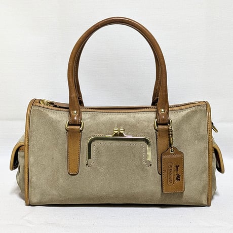Vintage Coach Very Rare 12811 Bleecker Street Limited Edition legacy suede bag