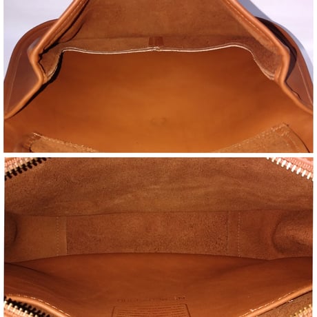 New Unused!  Vintage Coach Rare 9980 Taft Bag British Tan Glove Tanned Leather Crossbody