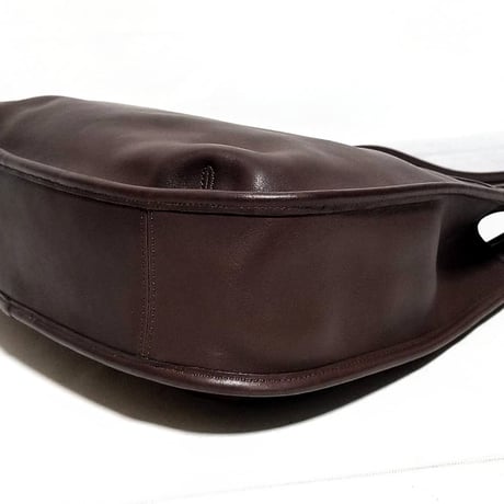 Mint!  Vintage Coach Rare 9035 Ergo Shopper Double Shoulder Strap Mahogany Glove Tanned Leather Hobo