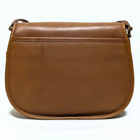 Excellent! Vintage Coach Rare 1039−358 Lenox Bag  British Tan Glove Tanned Leather Cross Body