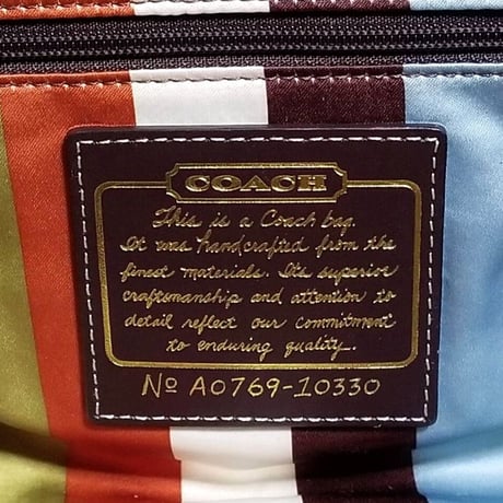 Excellent!  Vintage Coach Rare 65th Anniversary Iconic Legacy Purse Satchel  Brown Vachetta Leather