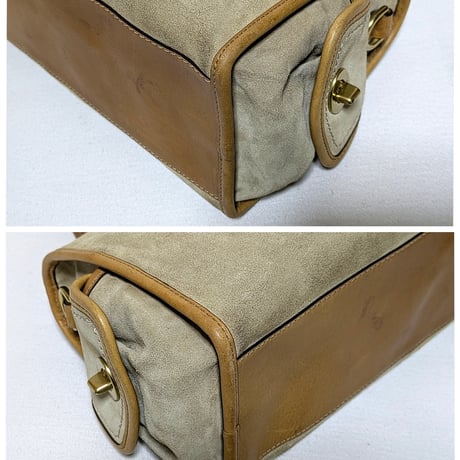 Vintage Coach Very Rare 12811 Bleecker Street Limited Edition legacy suede bag