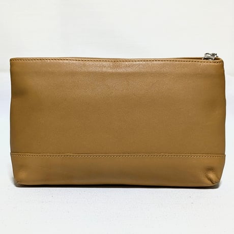 ⭐Set Sales Unused! Vintage Coach Rare Cosmetic Case Large ＆ Jewelry Box Leather Makeup Travel