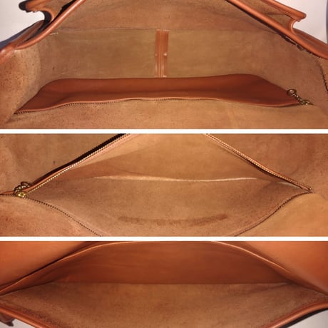 Excellent  Vintage Coach Rare 5281 Field Bag Messenger Brief British Tan Glove Tanned Leather