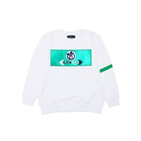 昇華転写ラインデザインスウェット【BWSW011-WH】