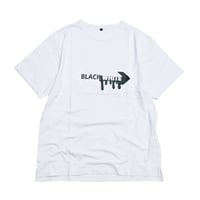 BLACKWHITEメインロゴTシャツ【BWTS004-WH】
